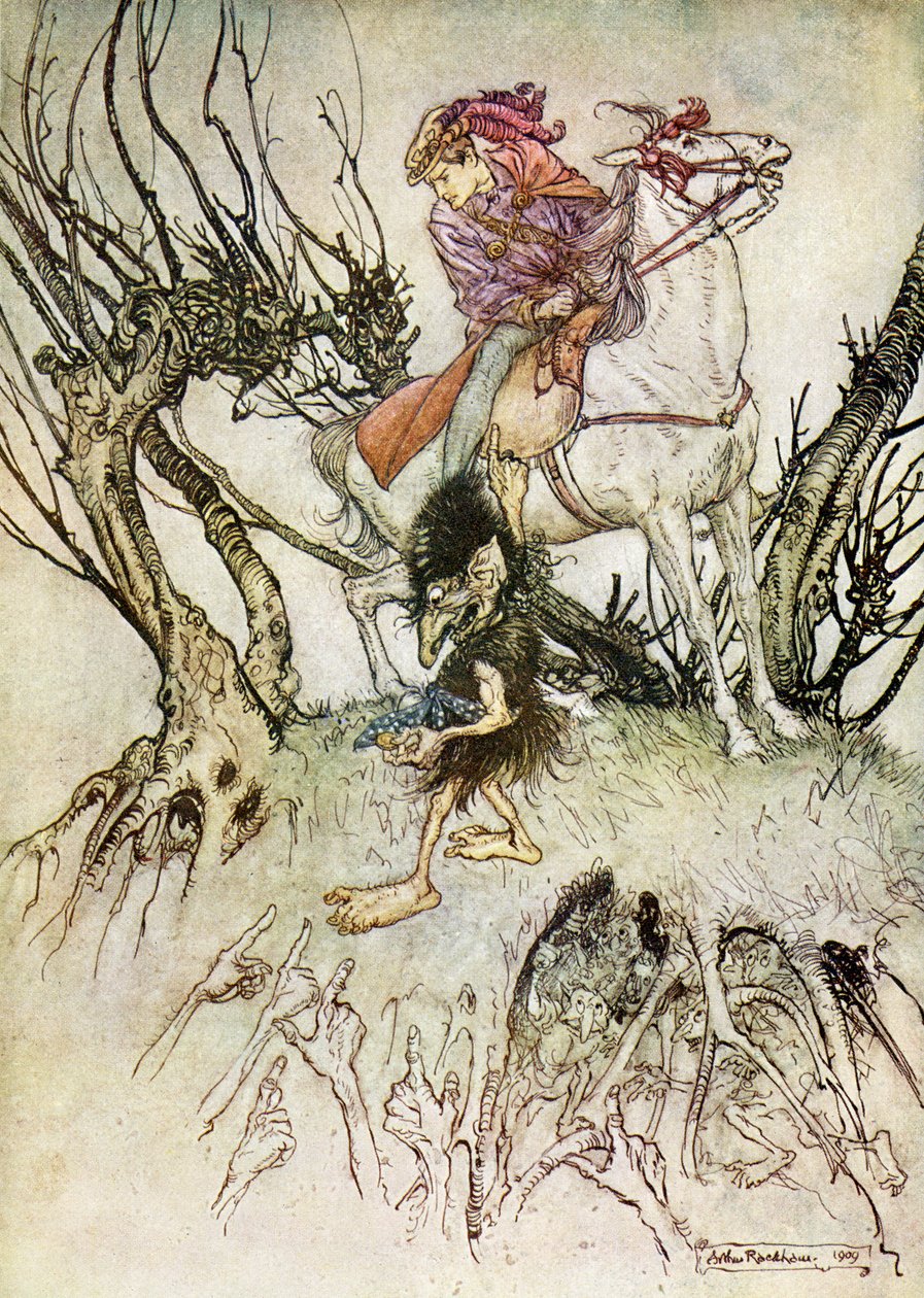 Undine de Friedrich de la Motte Fouqué de Arthur Rackham