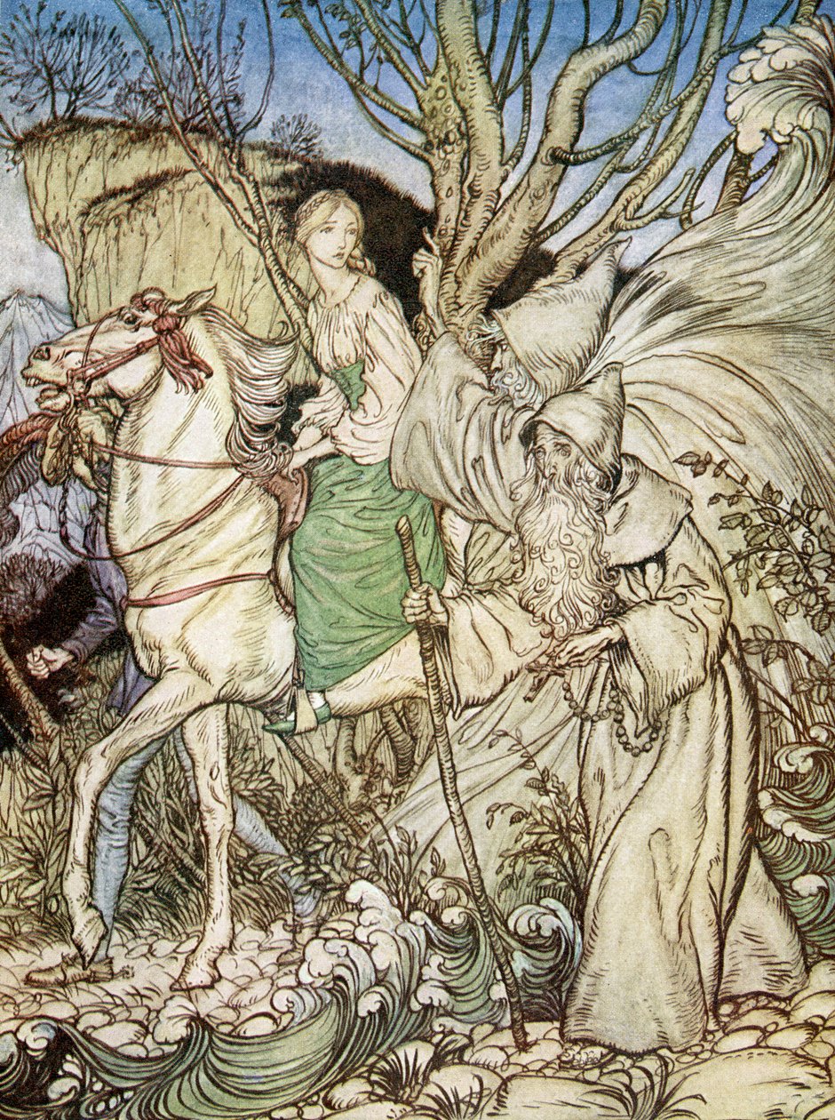 Undine de Friedrich de la Motte Fouqué de Arthur Rackham