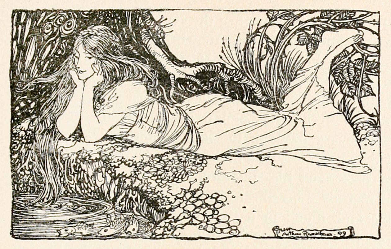 Undine mirando al agua, de 