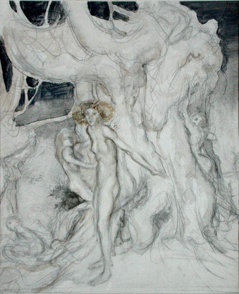 Ninfas del bosque de Arthur Rackham