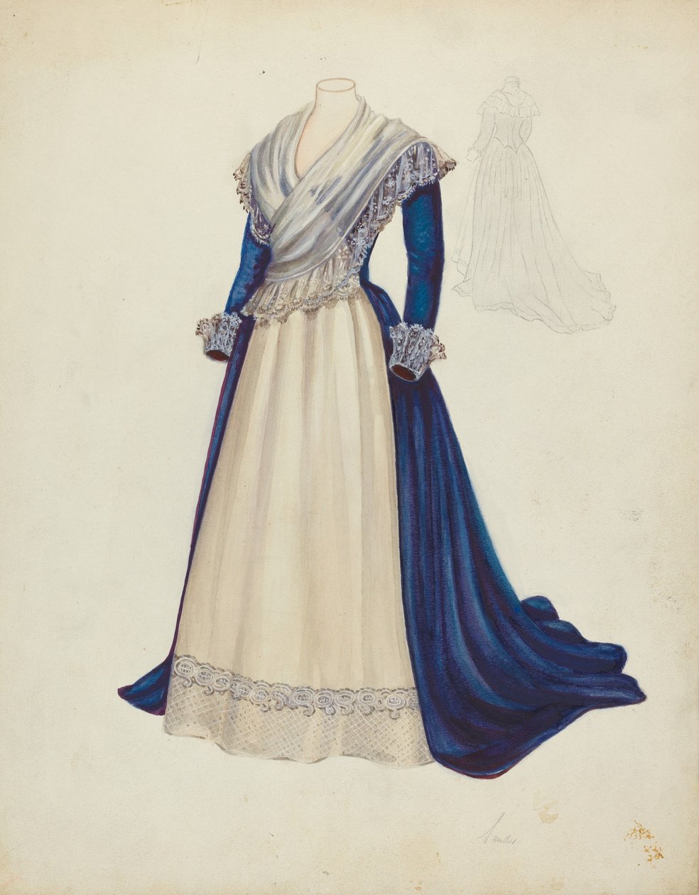 Vestido de Arthur Sander