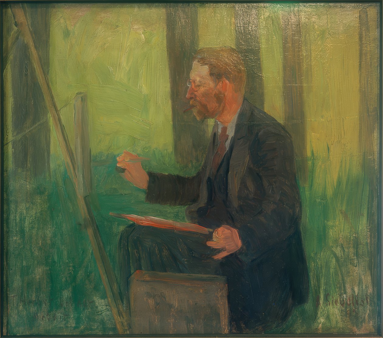 Thomas Herbst trabajando de Arthur Siebelist