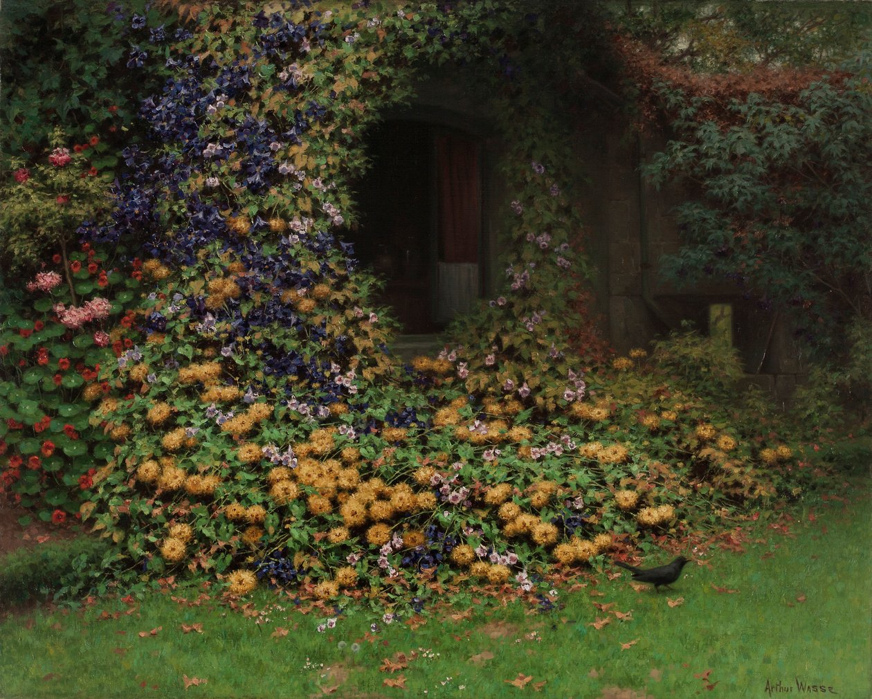 La casa del artista, 1920 de Arthur Wasse