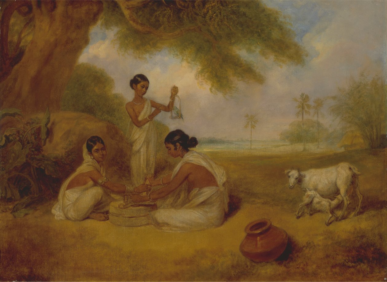 Maíz molido de Arthur William Devis