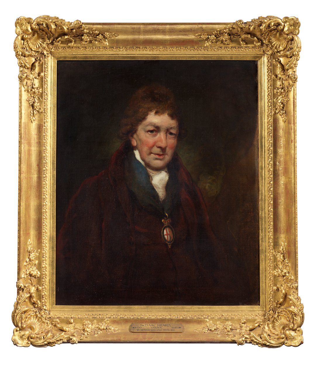 Sir Isaac Heard, Rey de Armas Garter de Arthur William Devis