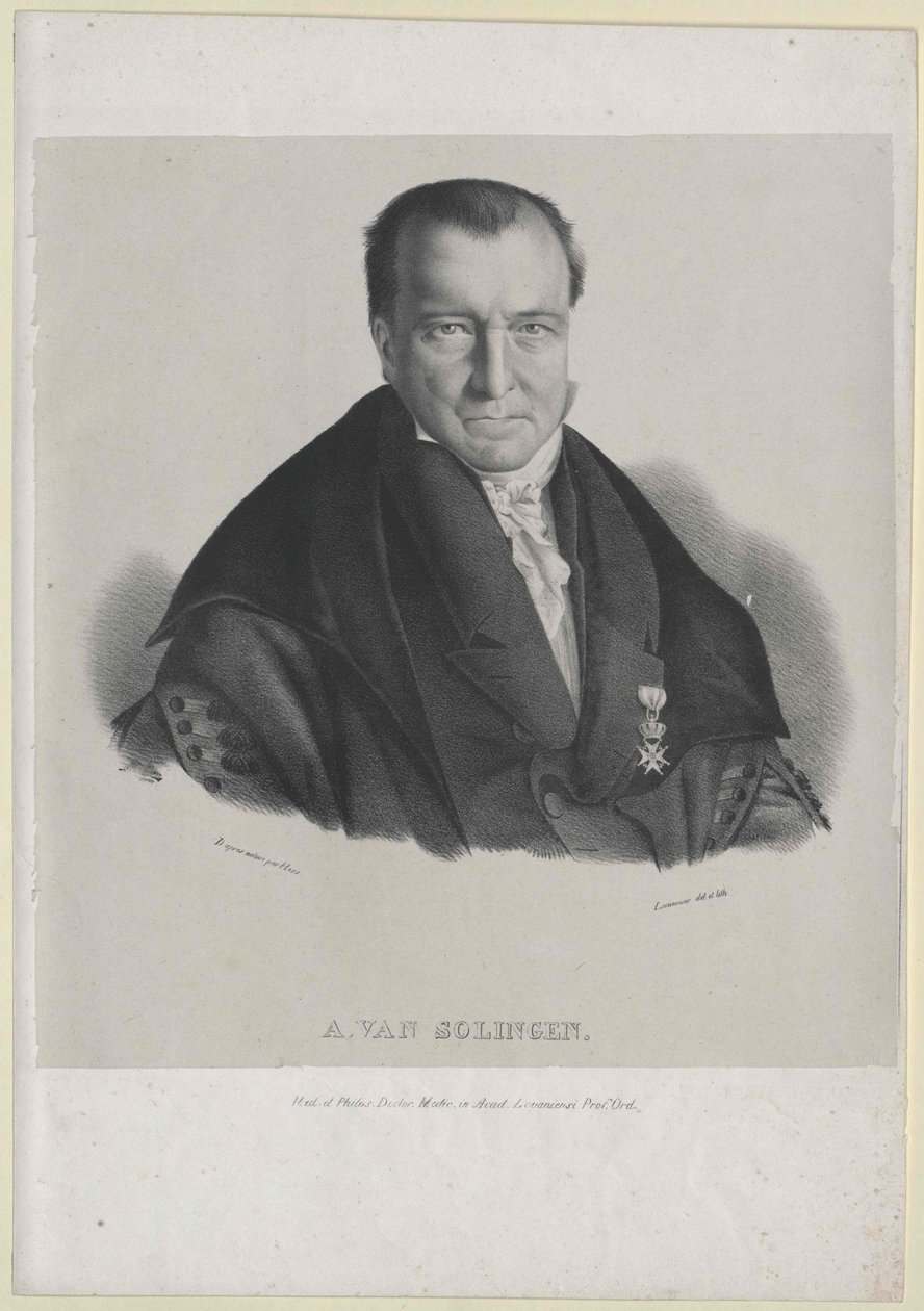 Adriaan van Solingen (imprimir) de Artist Unknown