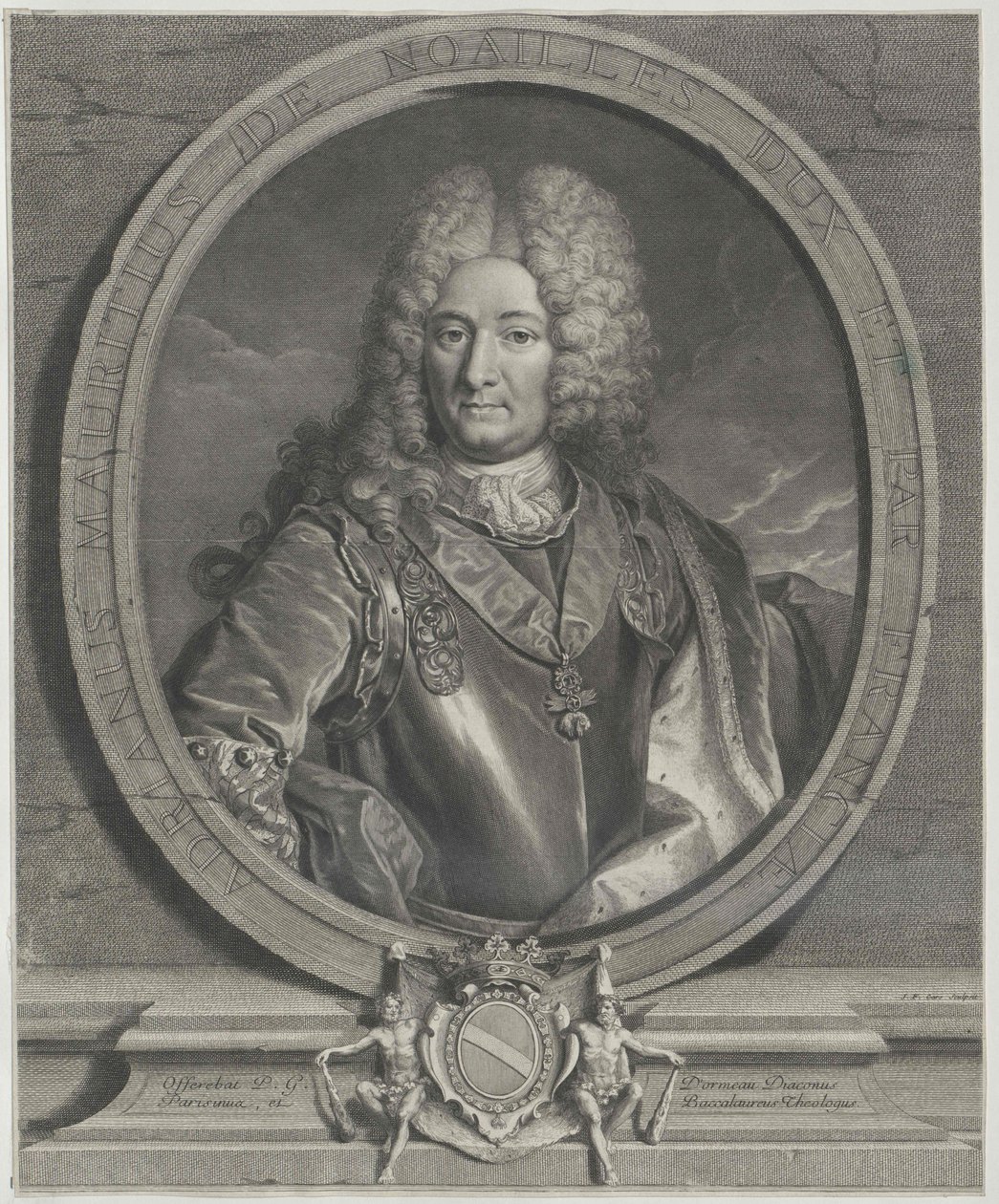 Adrien Maurice Conde de Ayan Duque de Noailles de Artist Unknown
