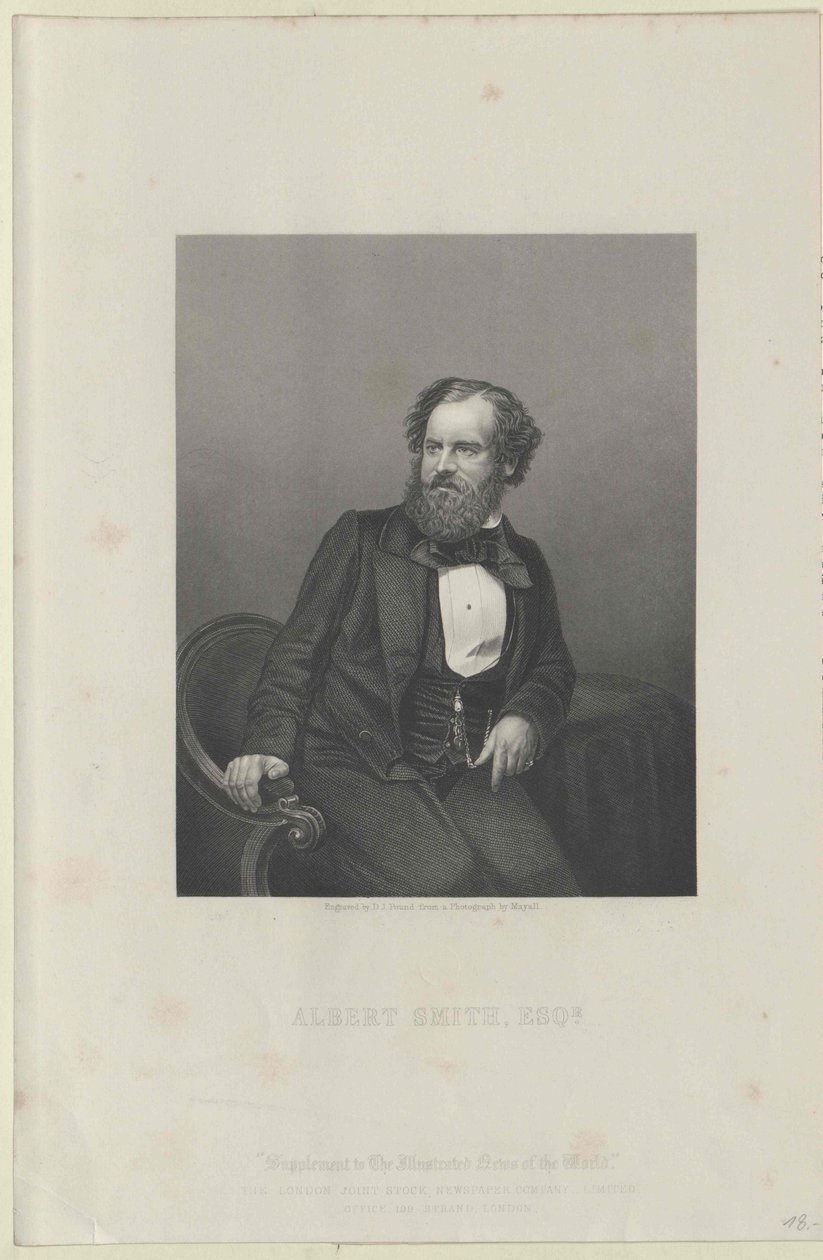 Albert Richard Smith de Artist Unknown