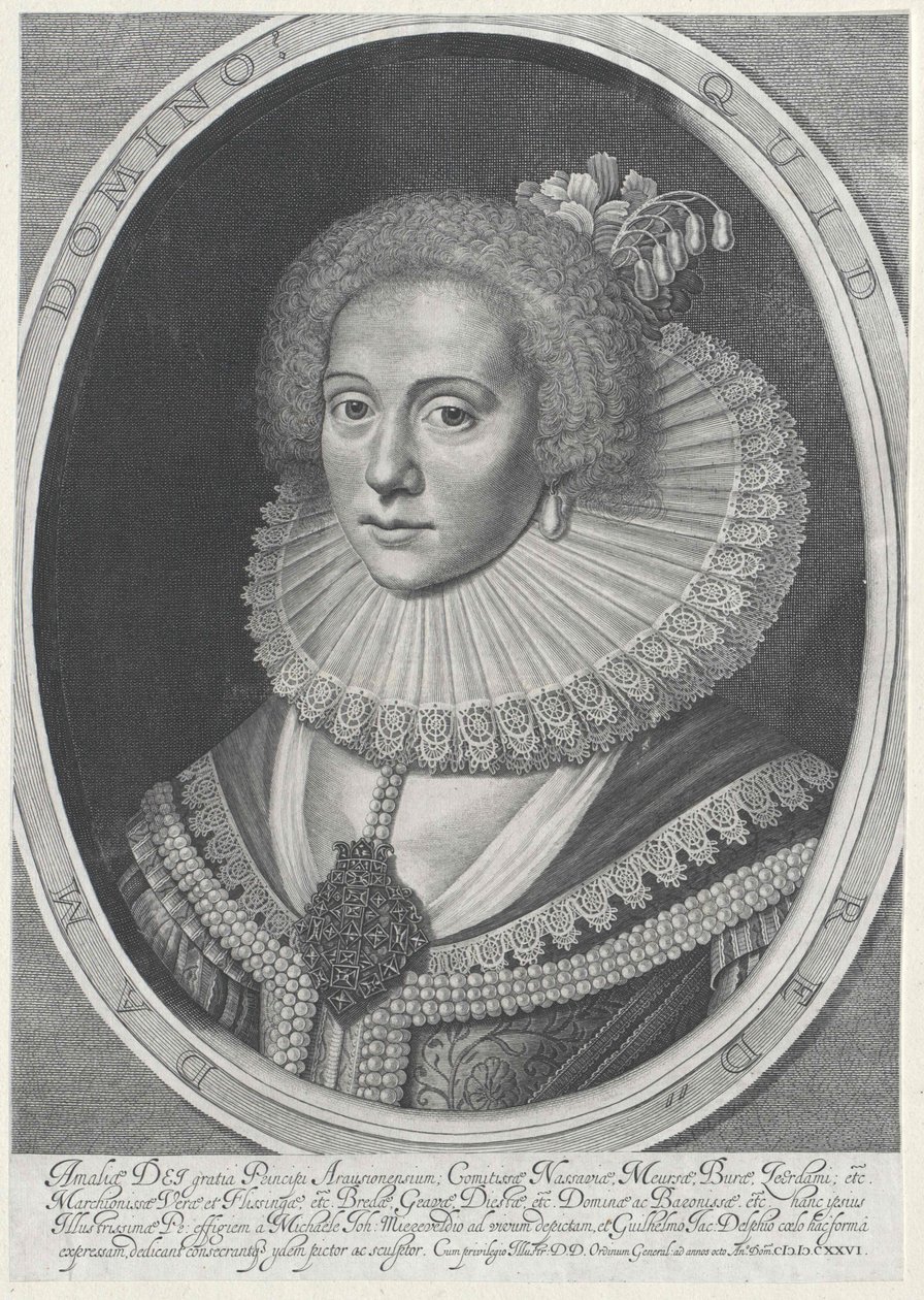 Amalia Condesa de Solms-Braunfels de Artist Unknown