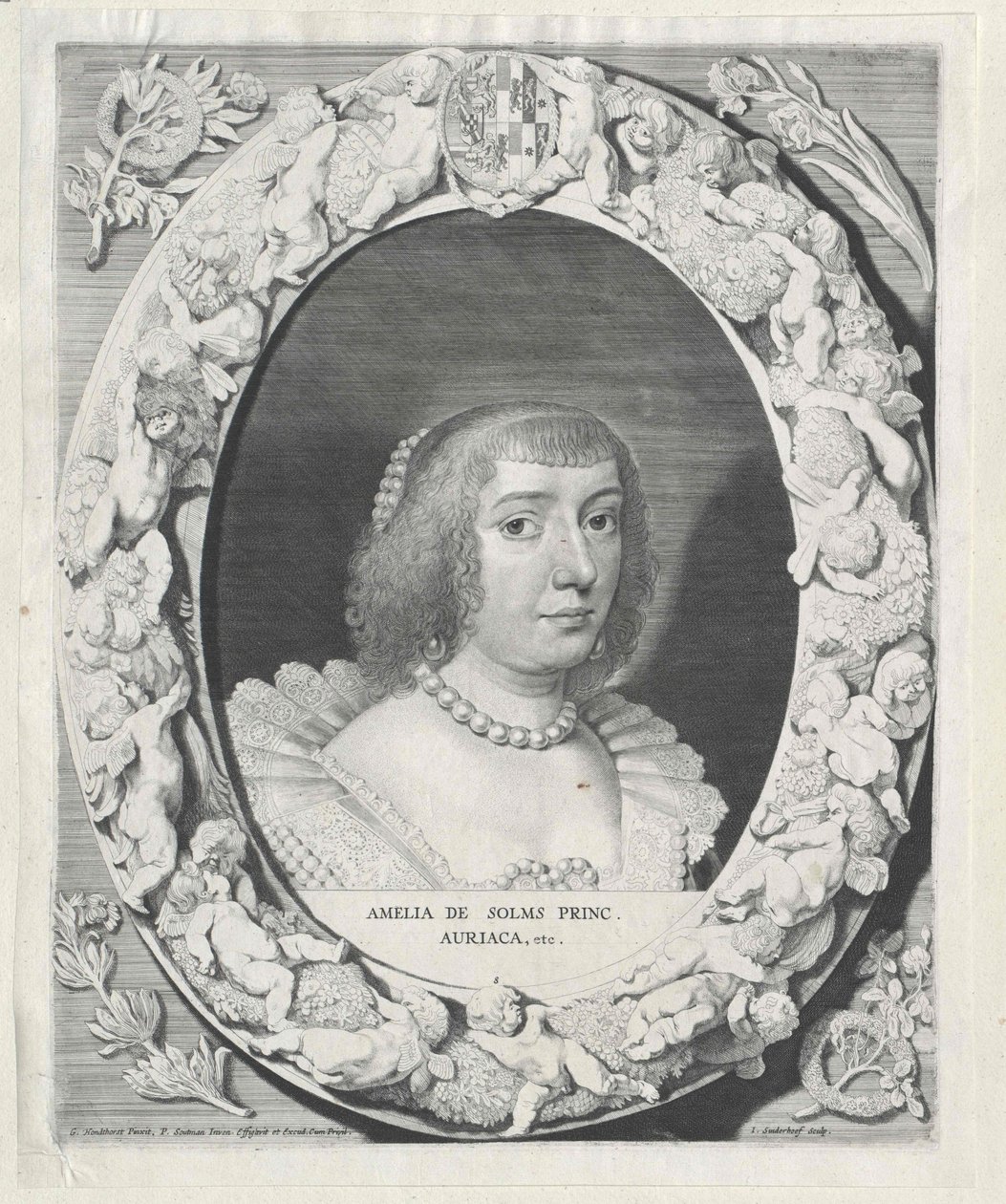 Amalia Condesa de Solms-Braunfels de Artist Unknown