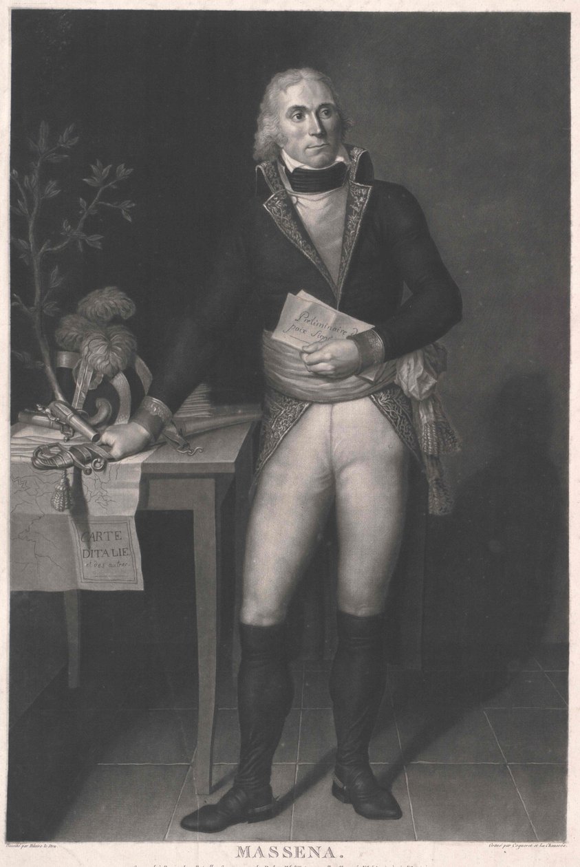 André Duque de Rivoli Príncipe de Essling Massena de Artist Unknown