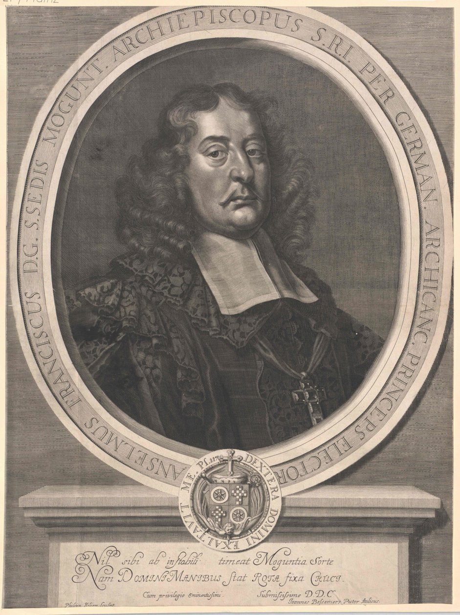 Anselm Franz von Ingelheim (impresión) de Artist Unknown