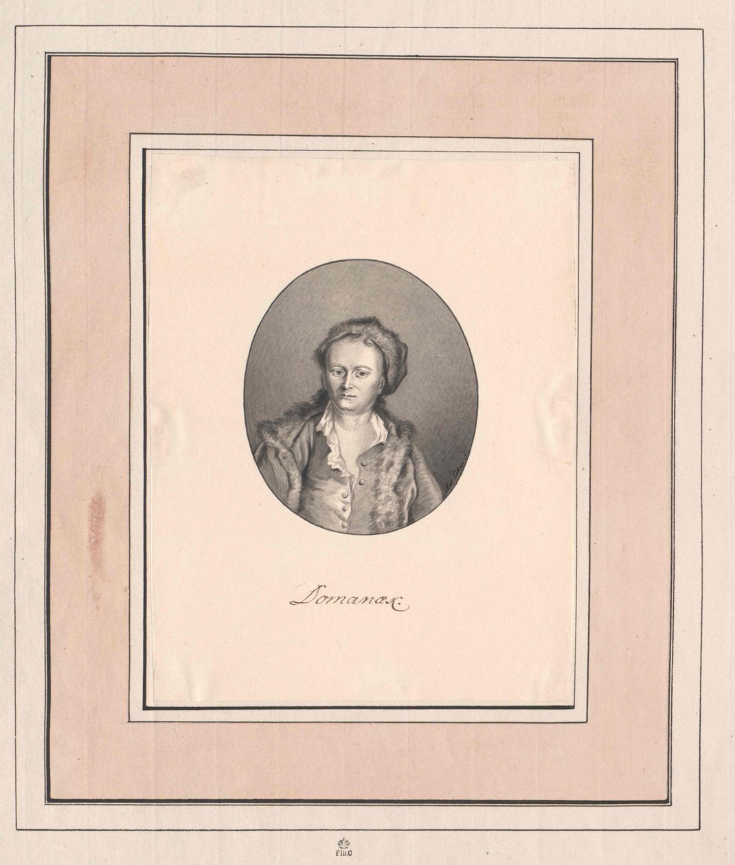 Anton Matthew Joseph Domanoek (imprimir) de Artist Unknown