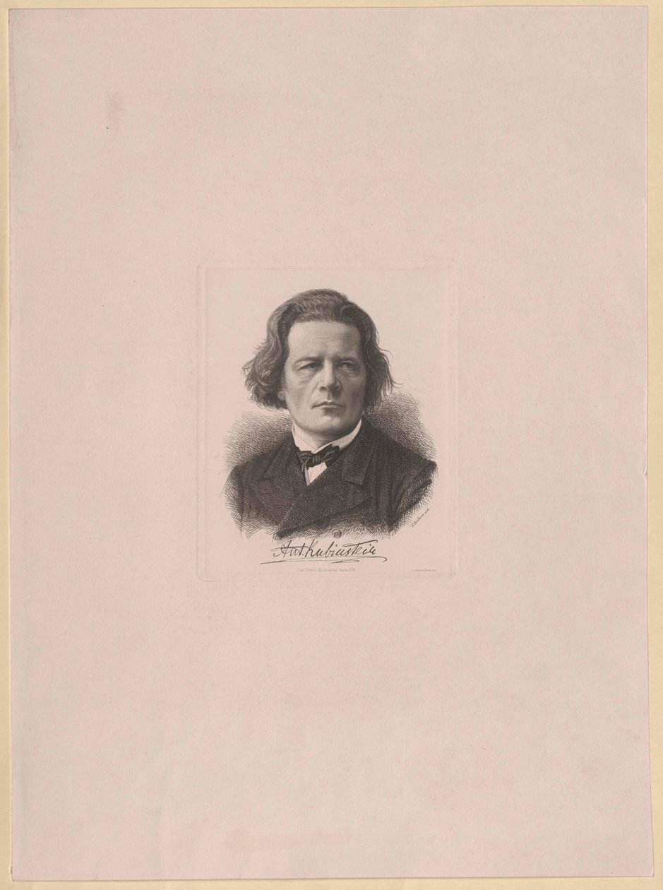 Anton Rubinstein (imprimir) de Artist Unknown