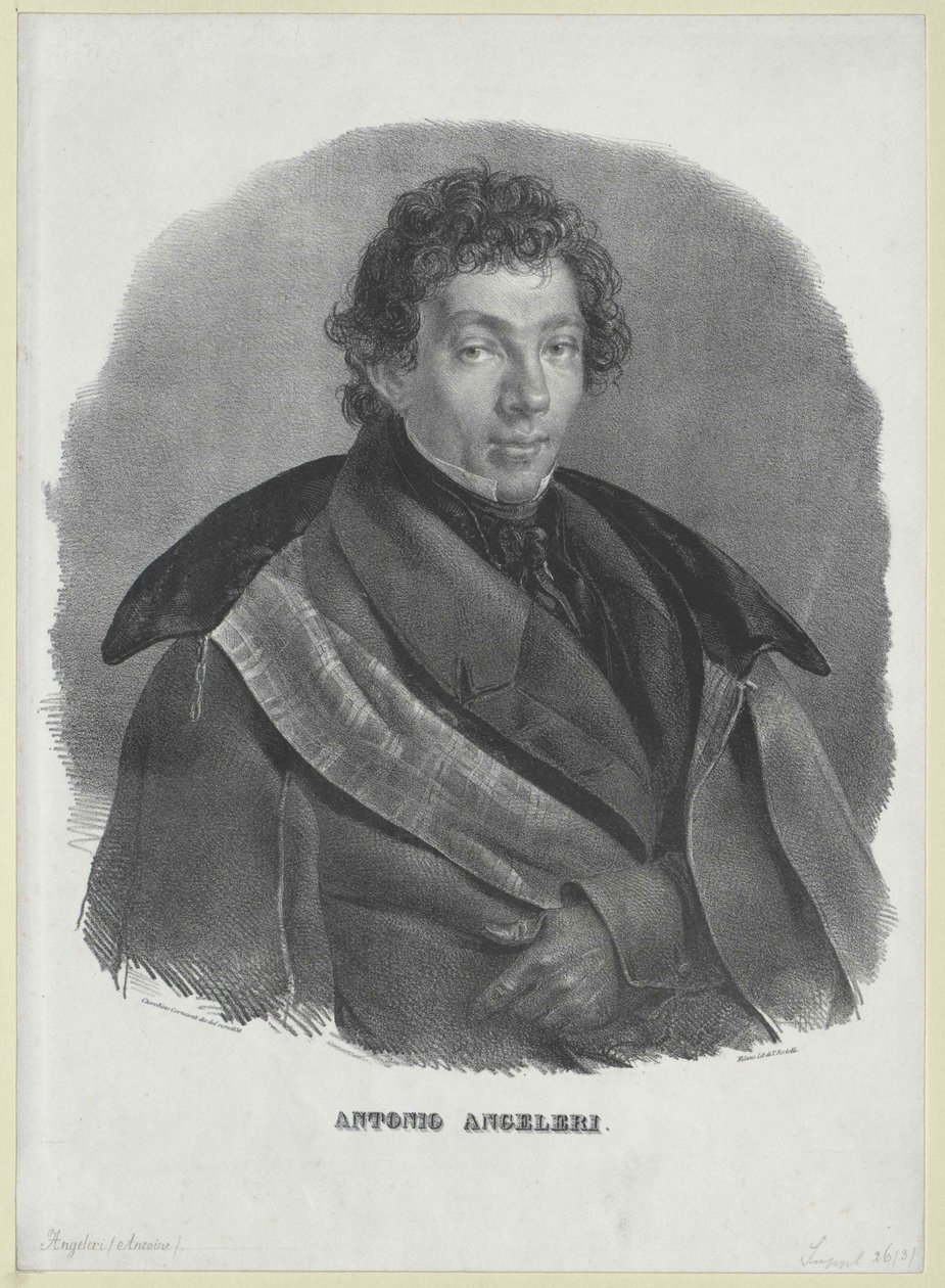 Antonio Angeleri (imprimir) de Artist Unknown