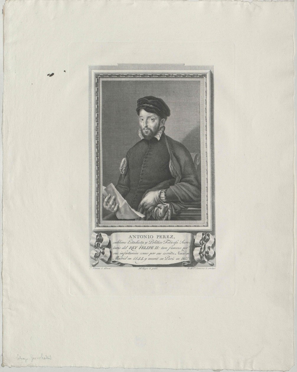 Antonio Pérez de Artist Unknown