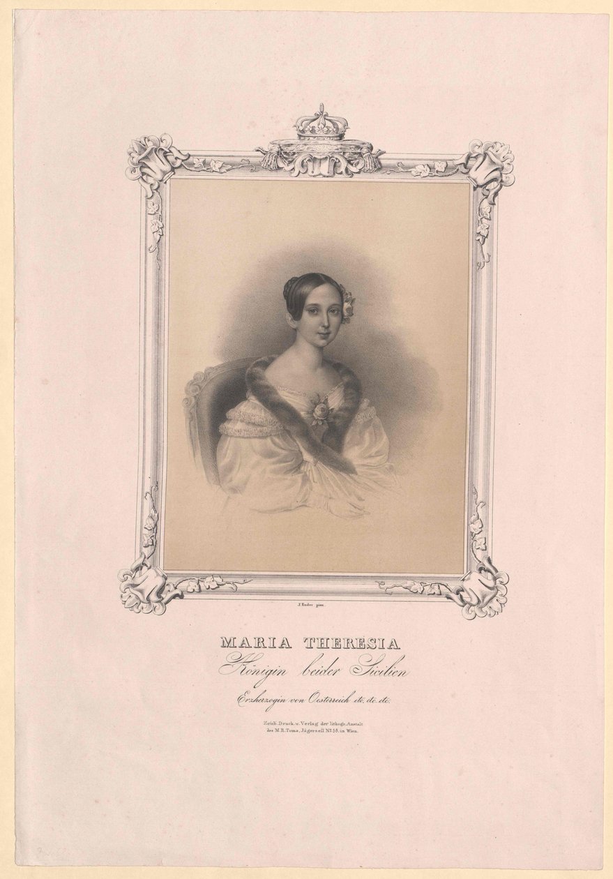 Archiduquesa de Austria María Teresa de Artist Unknown