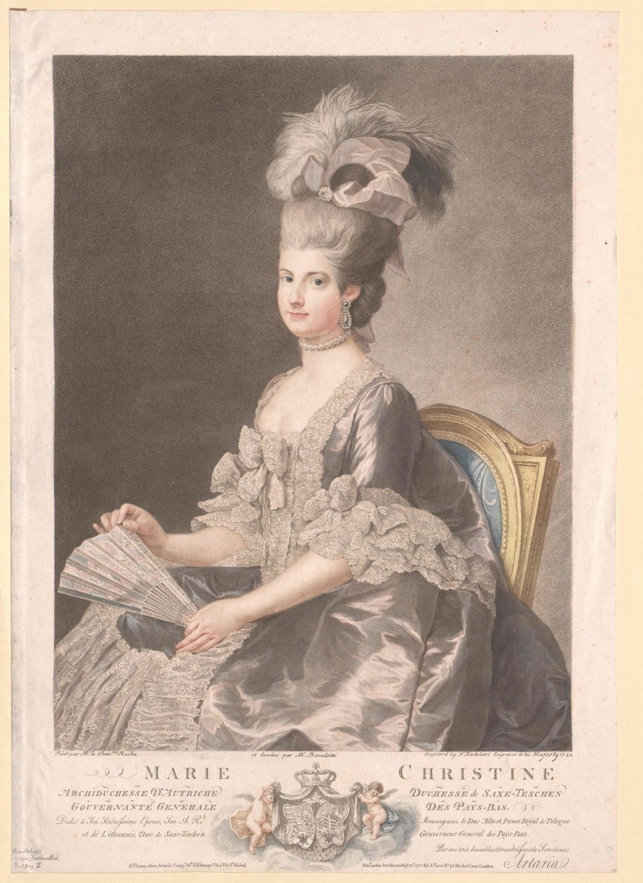 Archiduquesa de Austria Marie Christine de Artist Unknown