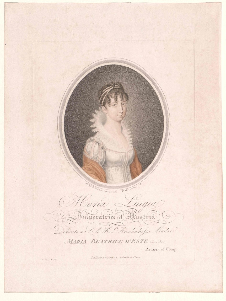 Archiduquesa de Austro-Modena María Luisa de Artist Unknown