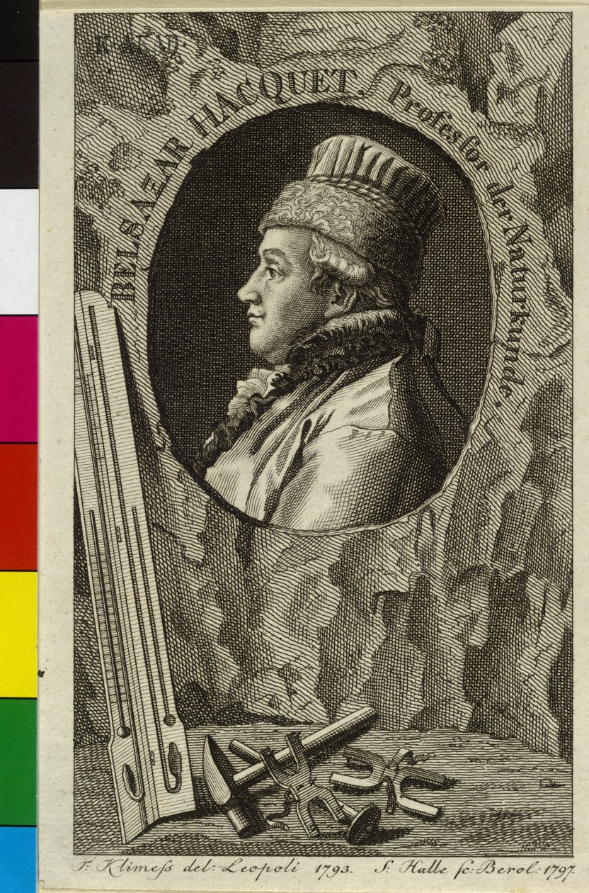 Balthazar Hacquet de La motte (huella) de Artist Unknown