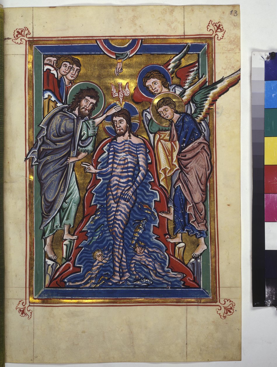 Bautismo Christi, de Artist Unknown