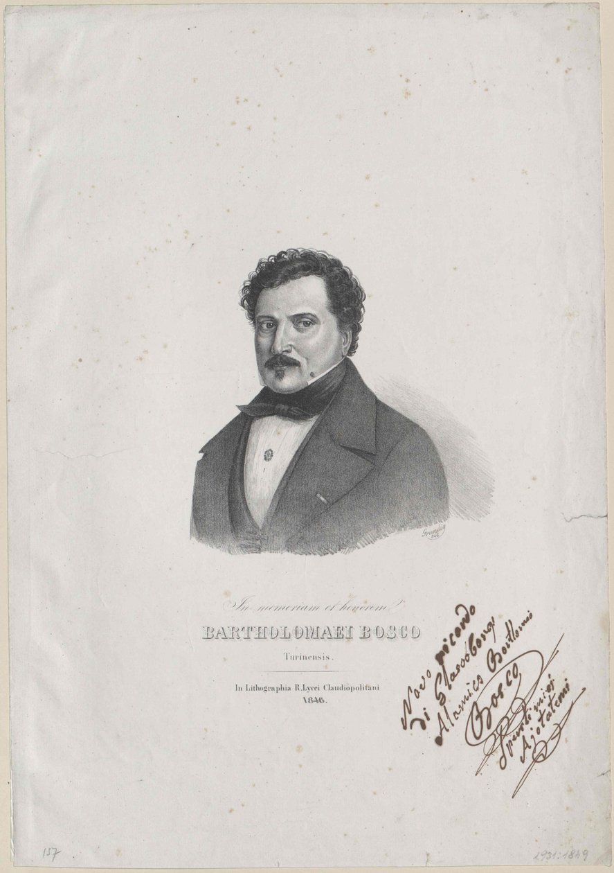 Bartolommeo Bosco (imprimir) de Artist Unknown