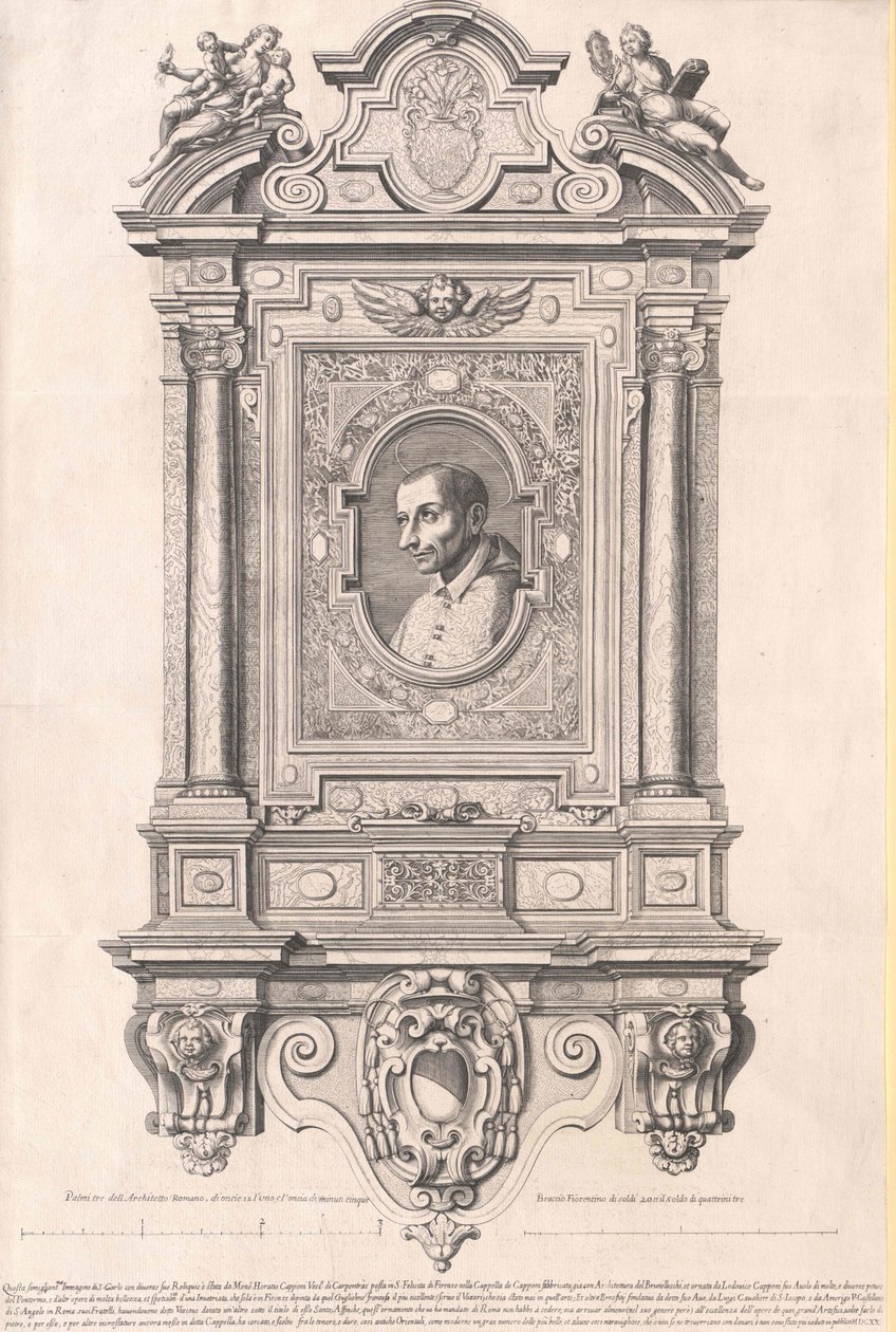 Carlo Borromeo (imprimir) de Artist Unknown
