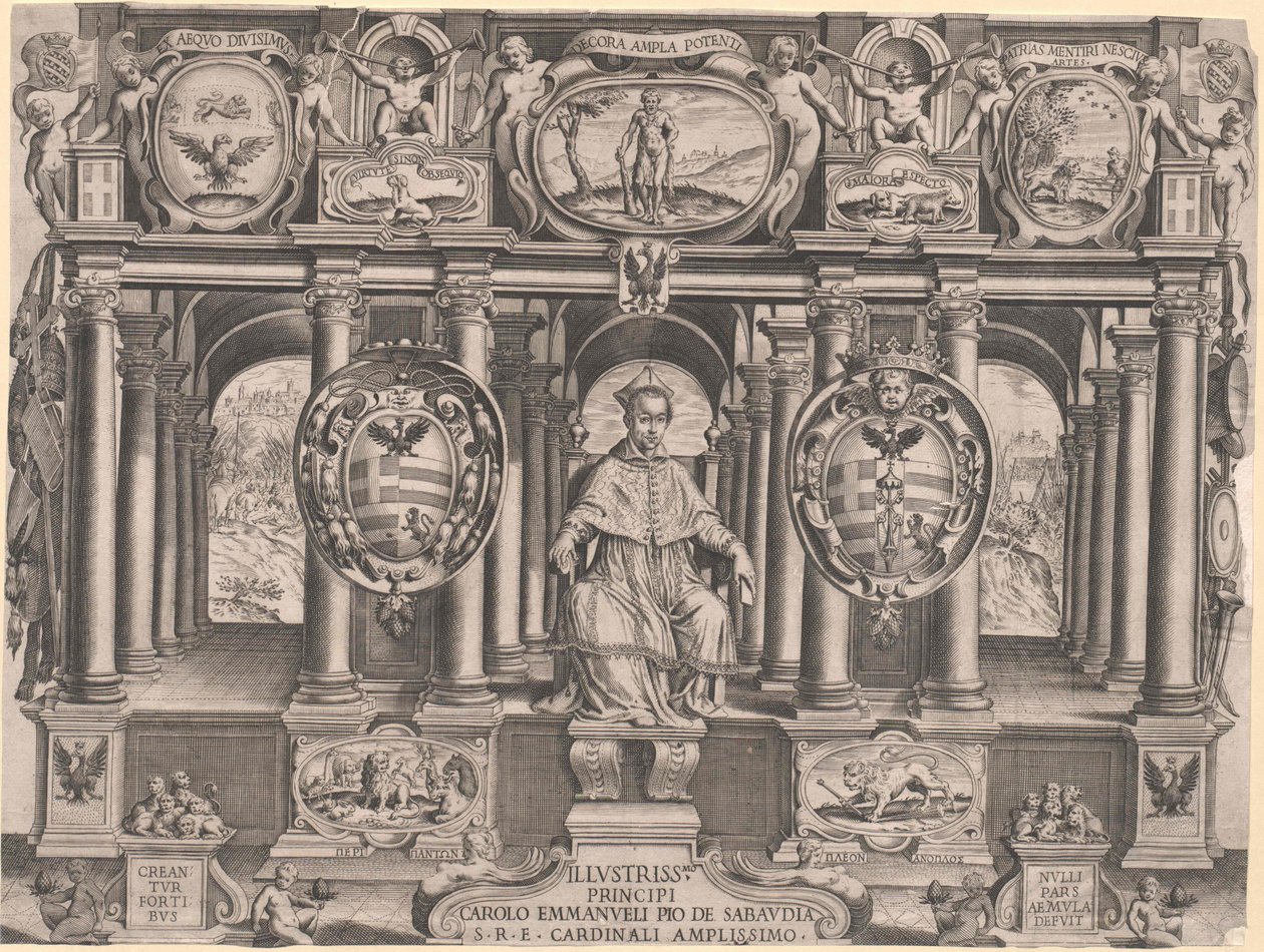 Carlos Pío de Saboya de Artist Unknown