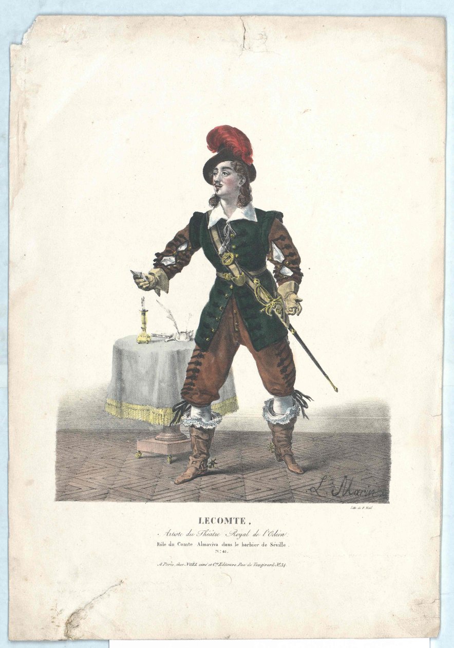 Charles Horace Badun Lecomte de Artist Unknown