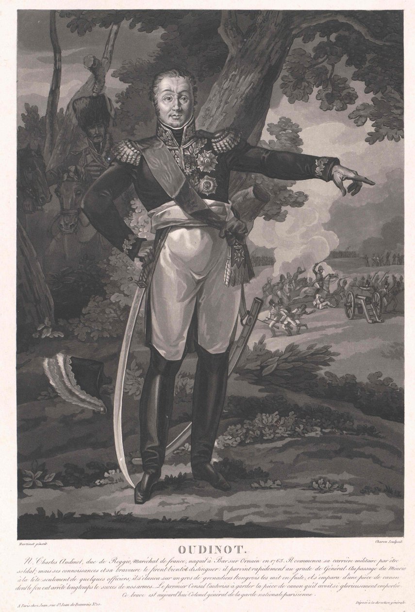 Charles Nicolas Duque de Reggio Oudinot de Artist Unknown