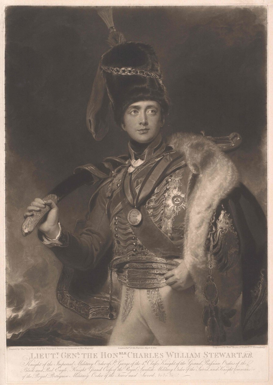 Charles William marqués de Londonderry de Artist Unknown