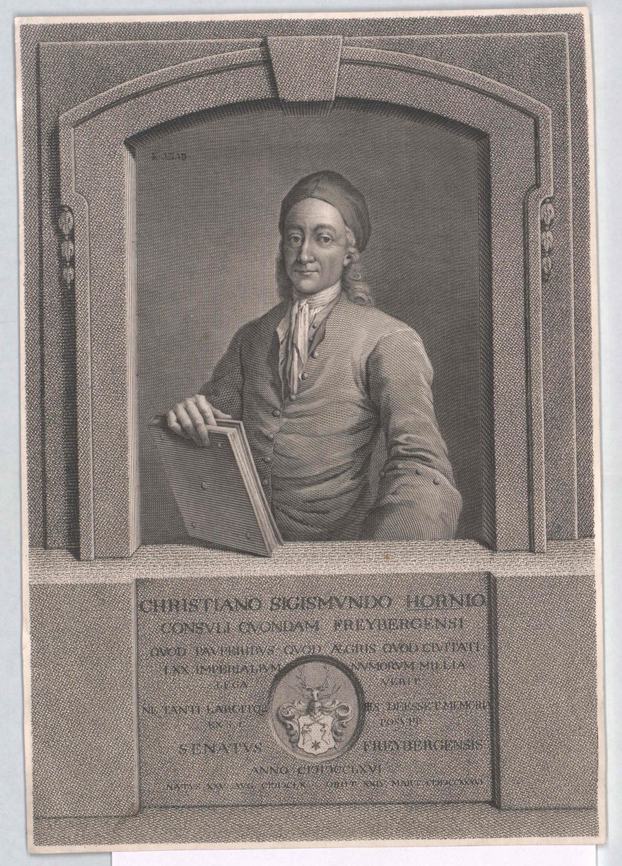 Christian Sigismund cuerno de Artist Unknown