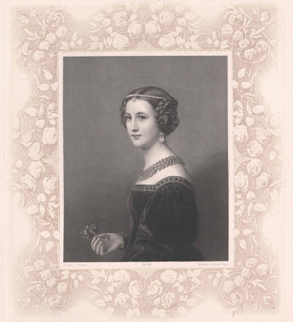 Cornelia Vetterlein (imprimir) de Artist Unknown