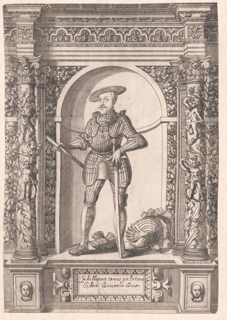 Conde Palatino del Rin Philipp el de corazón abierto de Artist Unknown
