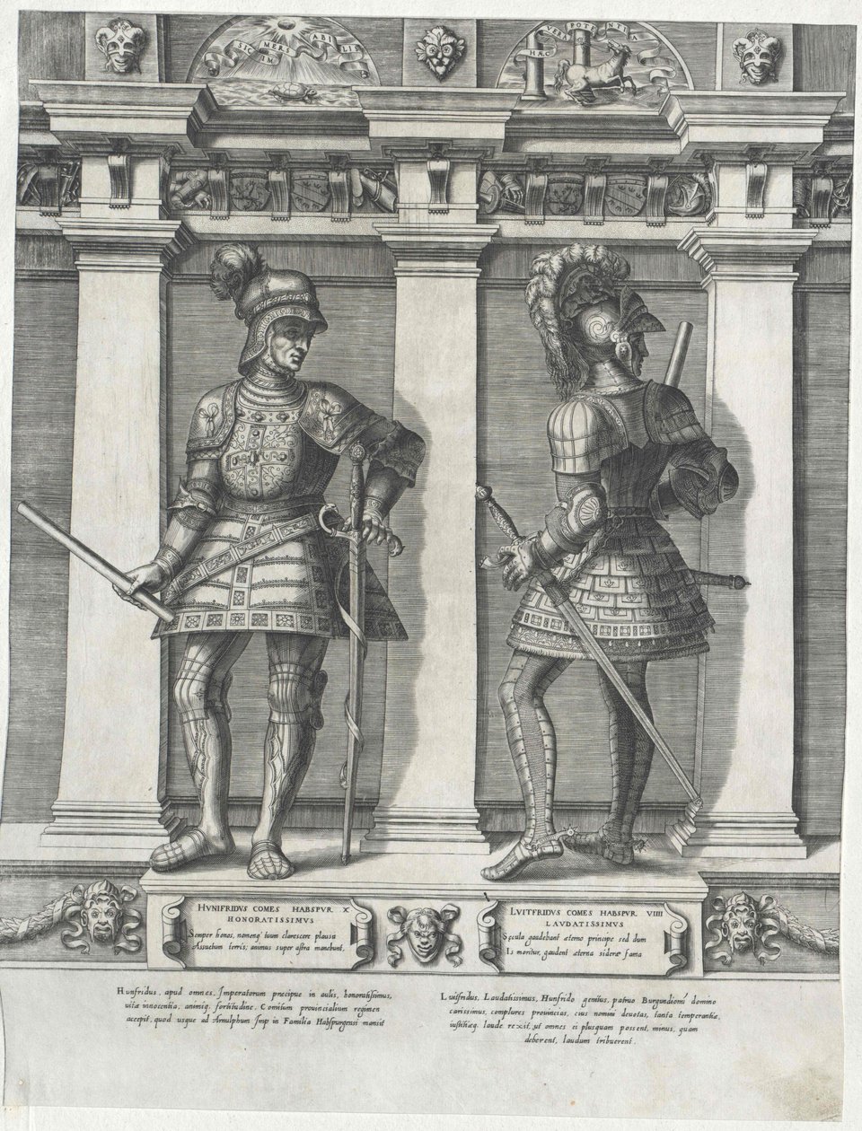 Conde de Habsburgo Luitfried de Artist Unknown