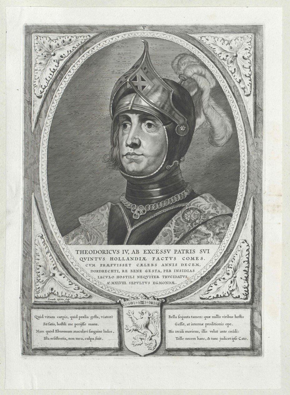 Conde de Holanda Dietrich IV (imprimir) de Artist Unknown