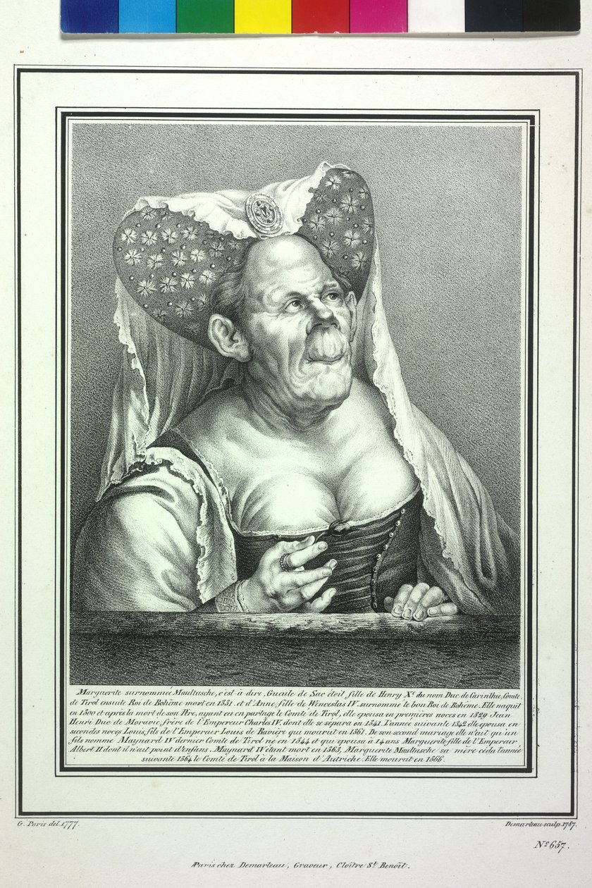 Condesa del Tirol Margarita Maultasch de Artist Unknown