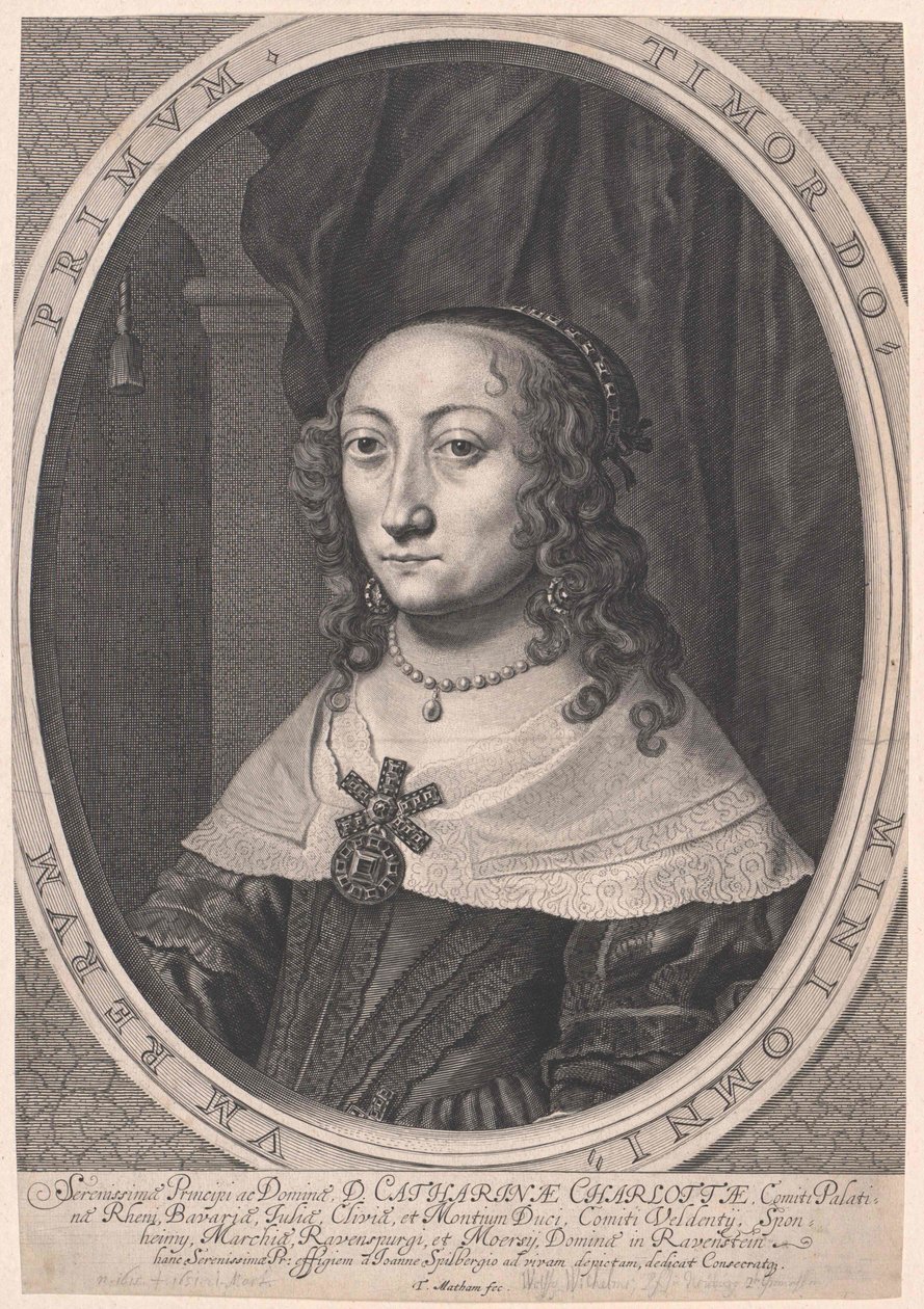 Condesa palatina de Zweibruecken Catherine Charlotte de Artist Unknown