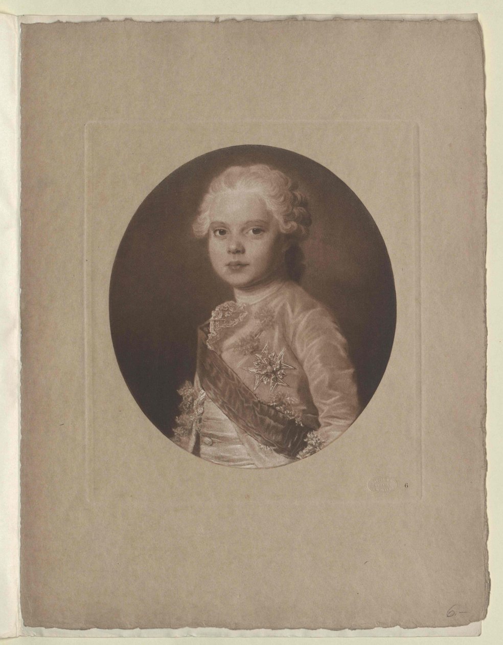 Delfín de Francia Luis XVII. de Artist Unknown