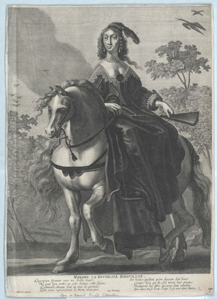 Duquesa de Aiguillon Vignerot du Plessis de Artist Unknown