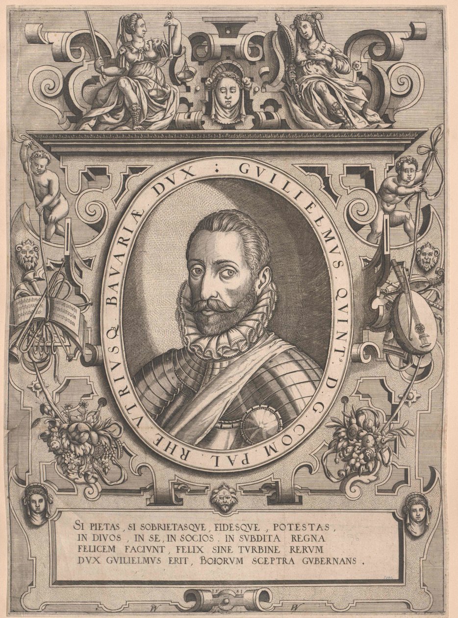 Duque de Baviera Guillermo V de Artist Unknown