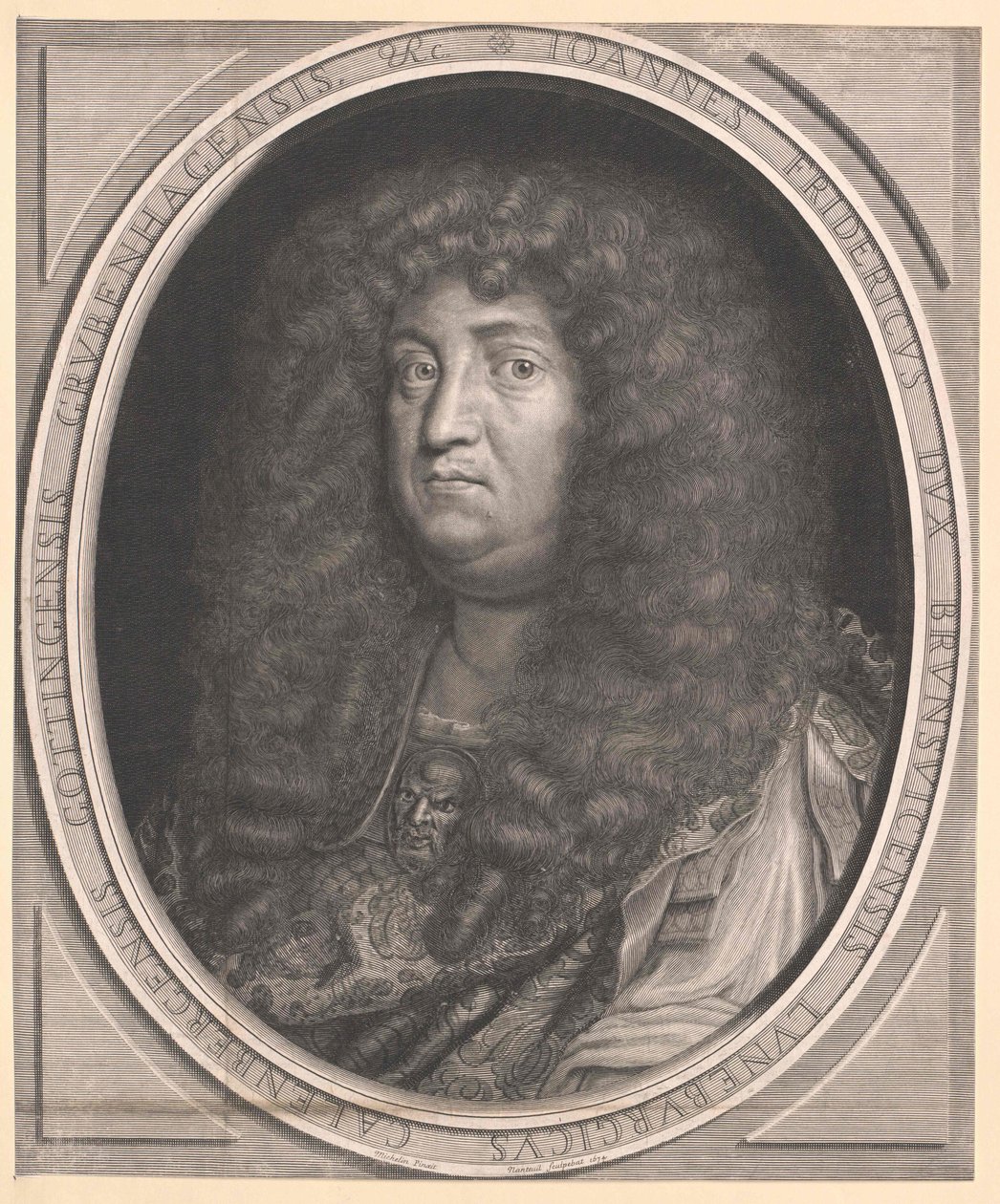 Duque de Brunswick-Lueneburg Johann Friedrich (imprimir) de Artist Unknown