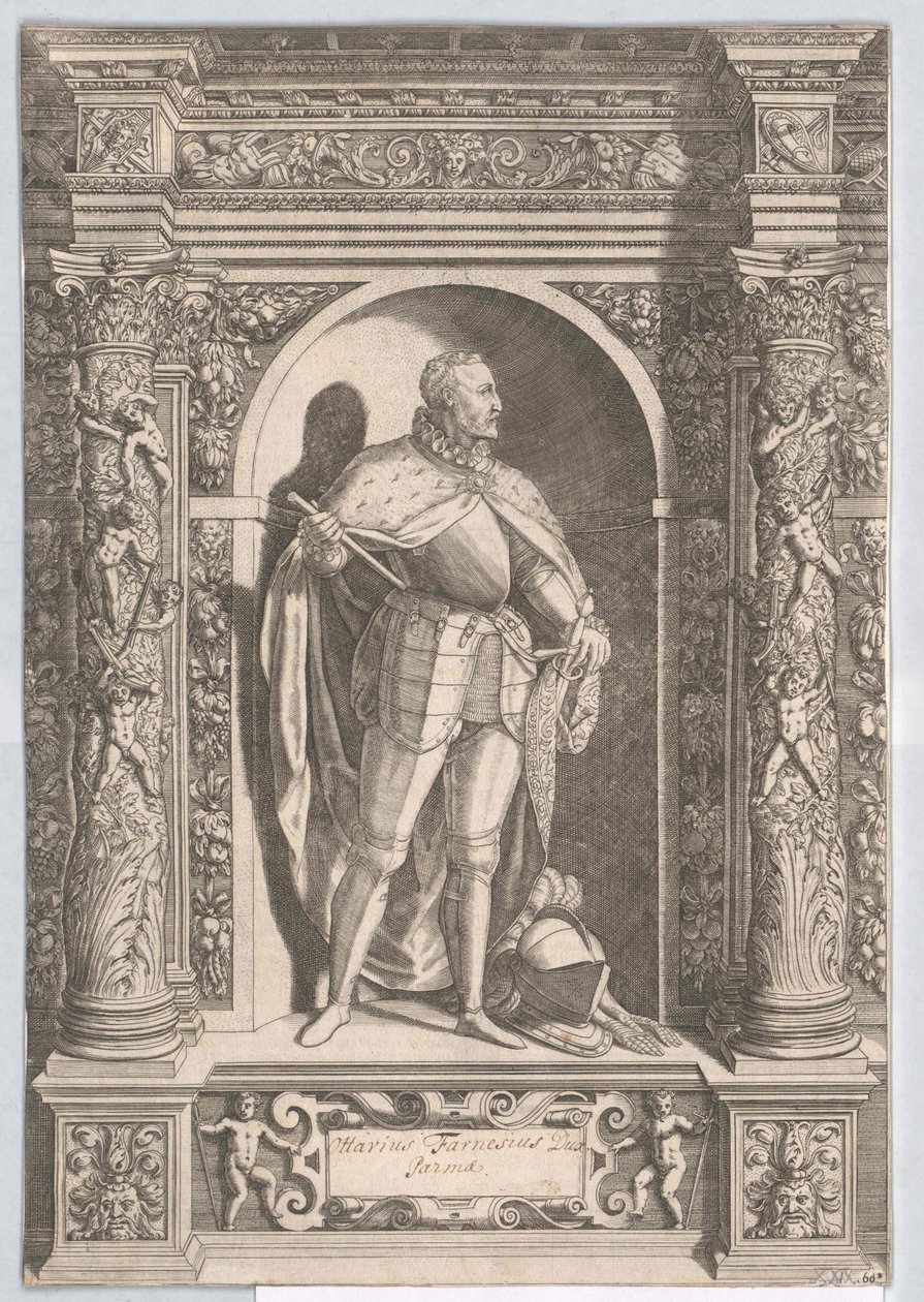 Duque de Parma Octavio Farnesio de Artist Unknown