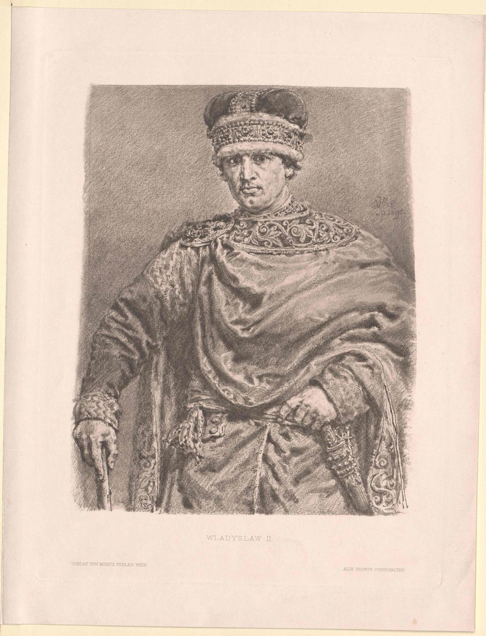 Duque de Polonia Vladislav II de Artist Unknown