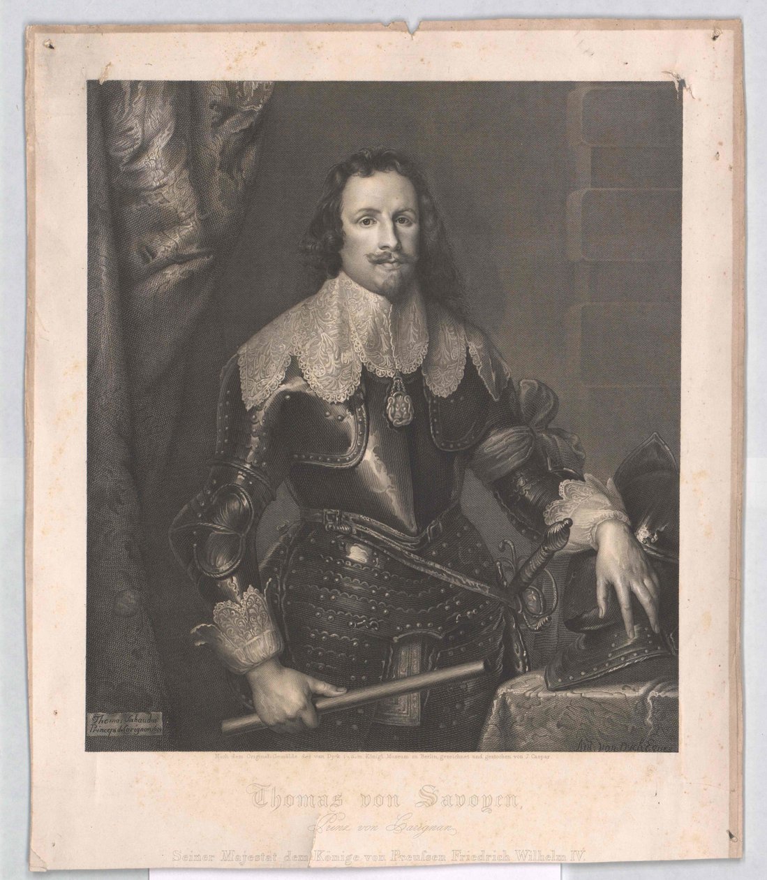 Duque de Saboya Carignan Franz Thomas de Artist Unknown