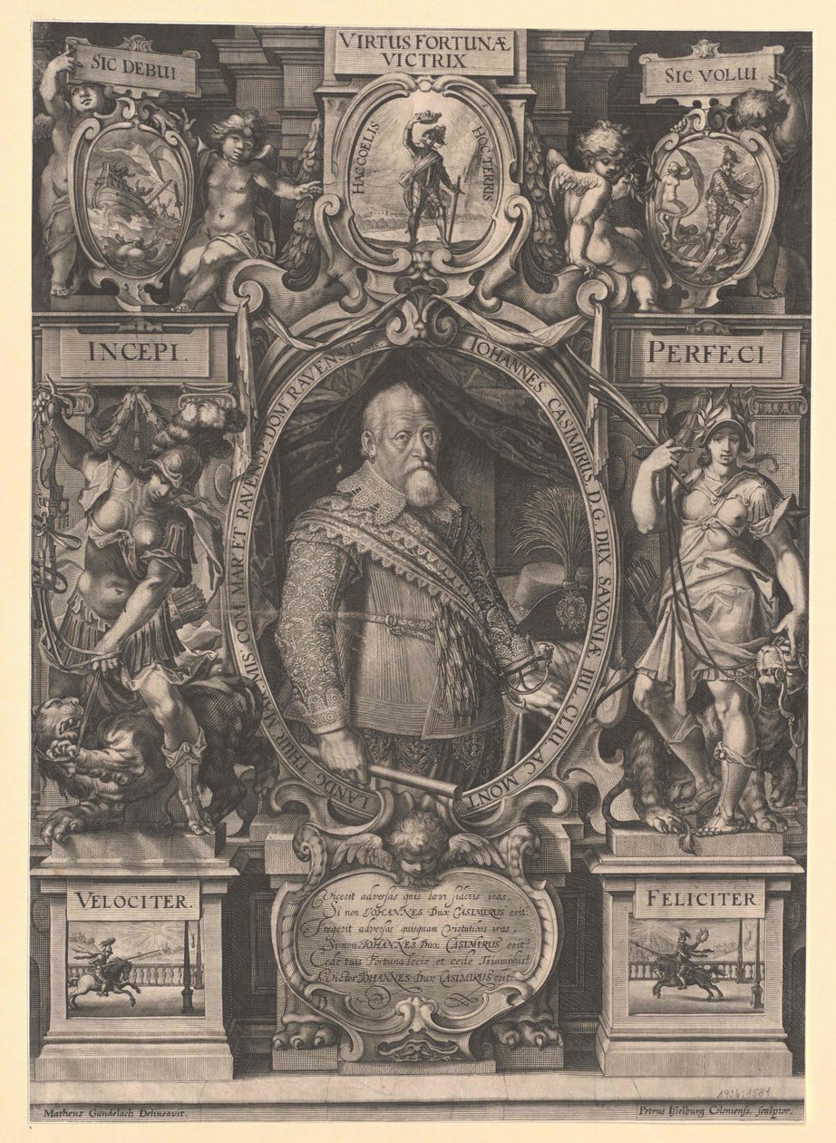 Duque de Sajonia Johann Casimir de Artist Unknown