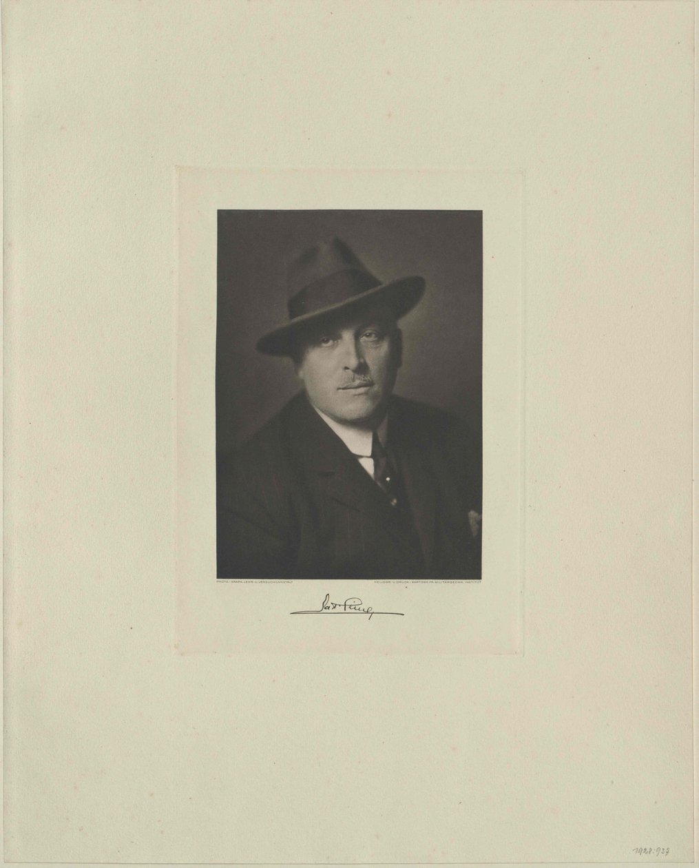 Eduard Heinl (imprimir) de Artist Unknown