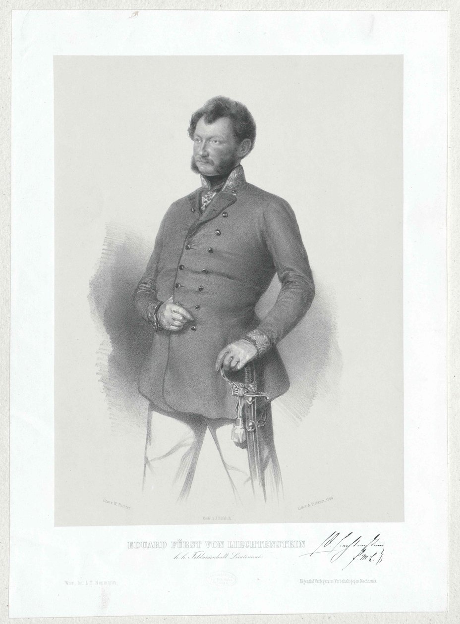 Eduardo conde de Liechtenstein de Artist Unknown