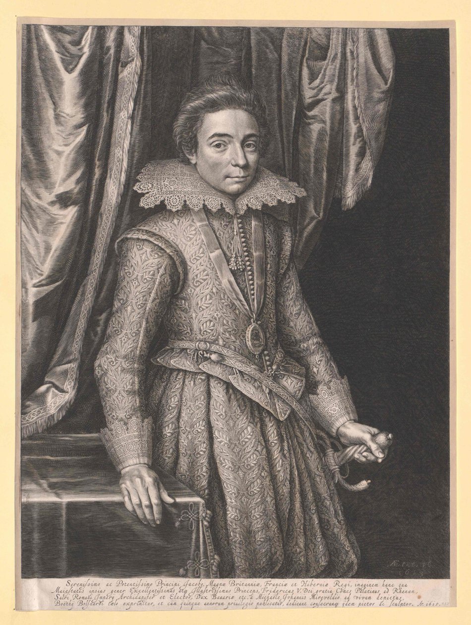 Elector del Palatinado Federico V. de Artist Unknown
