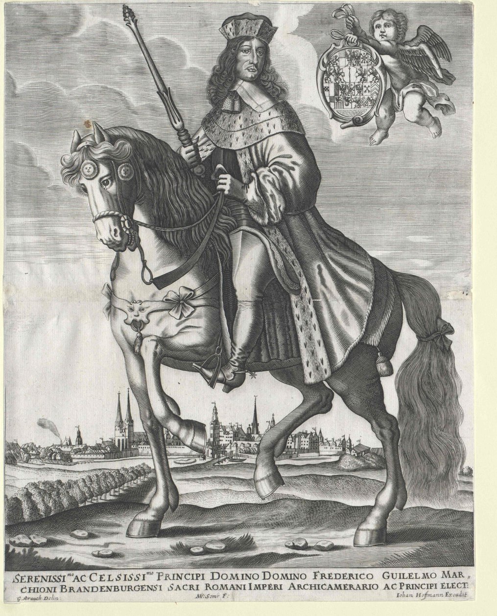 Elector de Brandeburgo (1620-1688) Federico Guillermo de Artist Unknown